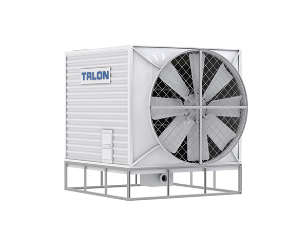 橫流側出風冷卻塔設備